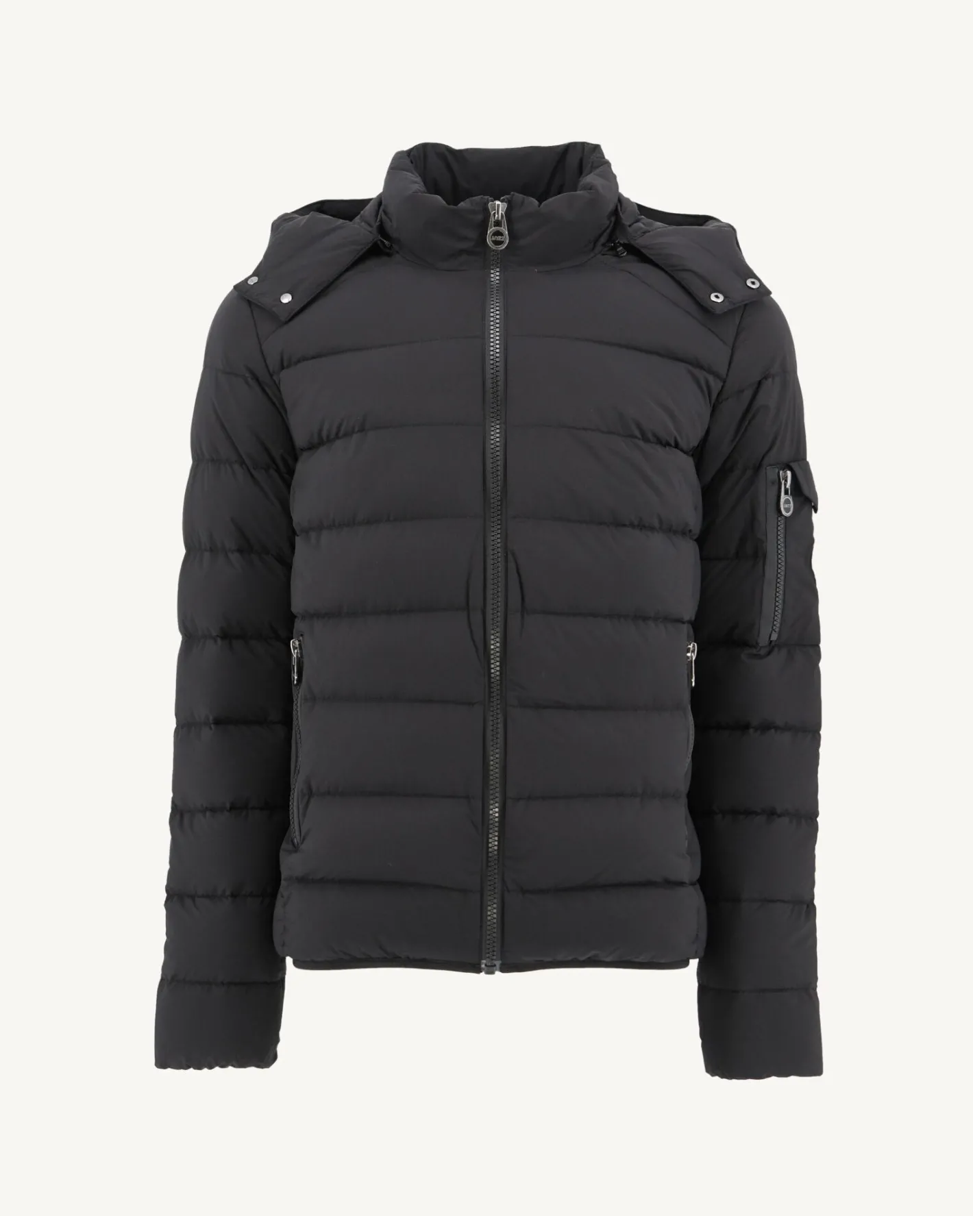 Donzen Jassen & Jacks-JOTT Doudoune A Capuche Grand Froid Noir Adrien 999 Black