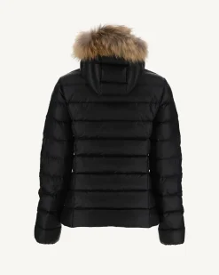 Donzen Jassen & Jacks-JOTT Doudoune A Capuche Grand Froid Noir Luxe 999 Black