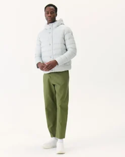 Donzen Jassen & Jacks-JOTT Doudoune A Capuche Gris Clair Jorge 532 Soft Grey