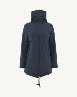 Donzen Jassen & Jacks-JOTT Doudoune A Capuche Marine Siberie 104 Marine