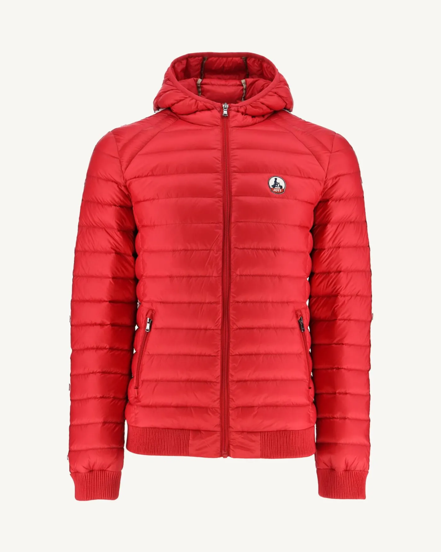 Donzen Jassen & Jacks-JOTT Doudoune A Capuche Rouge Colin 300 Red