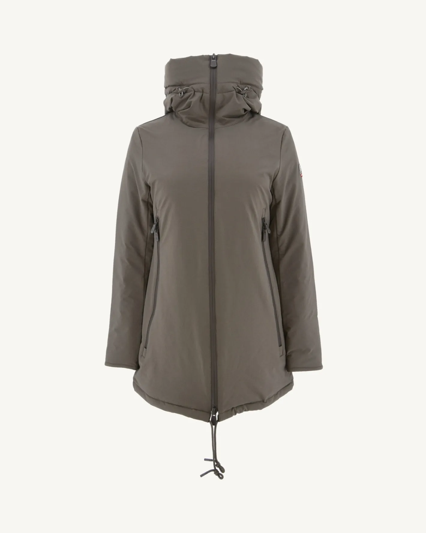 Donzen Jassen & Jacks-JOTT Doudoune A Capuche Taupe Siberie 808 Taupe