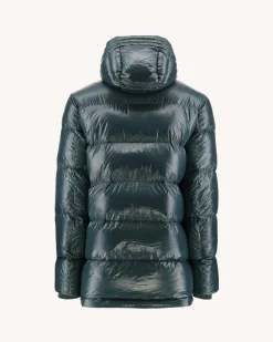 Donzen Jassen & Jacks-JOTT Doudoune A Capuche Vert Fonce Claus 203 Vert Fonce