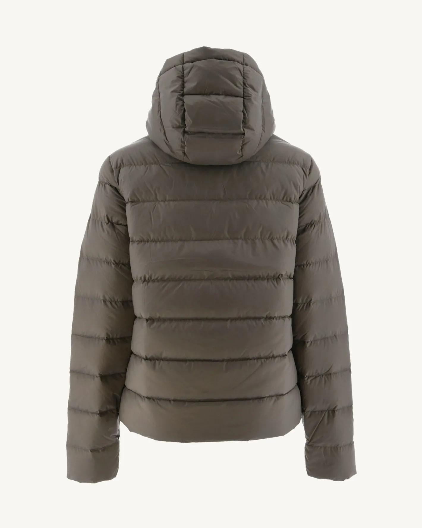Donzen Jassen & Jacks-JOTT Doudoune Droite A Capuche Taupe Jane 808 Taupe