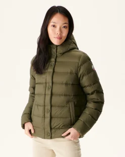 Donzen Jassen & Jacks-JOTT Doudoune Droite A Capuche Army Jane 255 Army