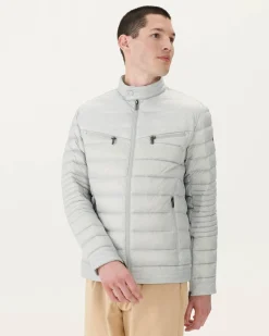 Donzen Jassen & Jacks-JOTT Doudoune Gris Clair David 532 Soft Grey