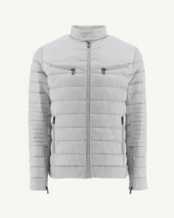 Donzen Jassen & Jacks-JOTT Doudoune Gris Clair David 532 Soft Grey