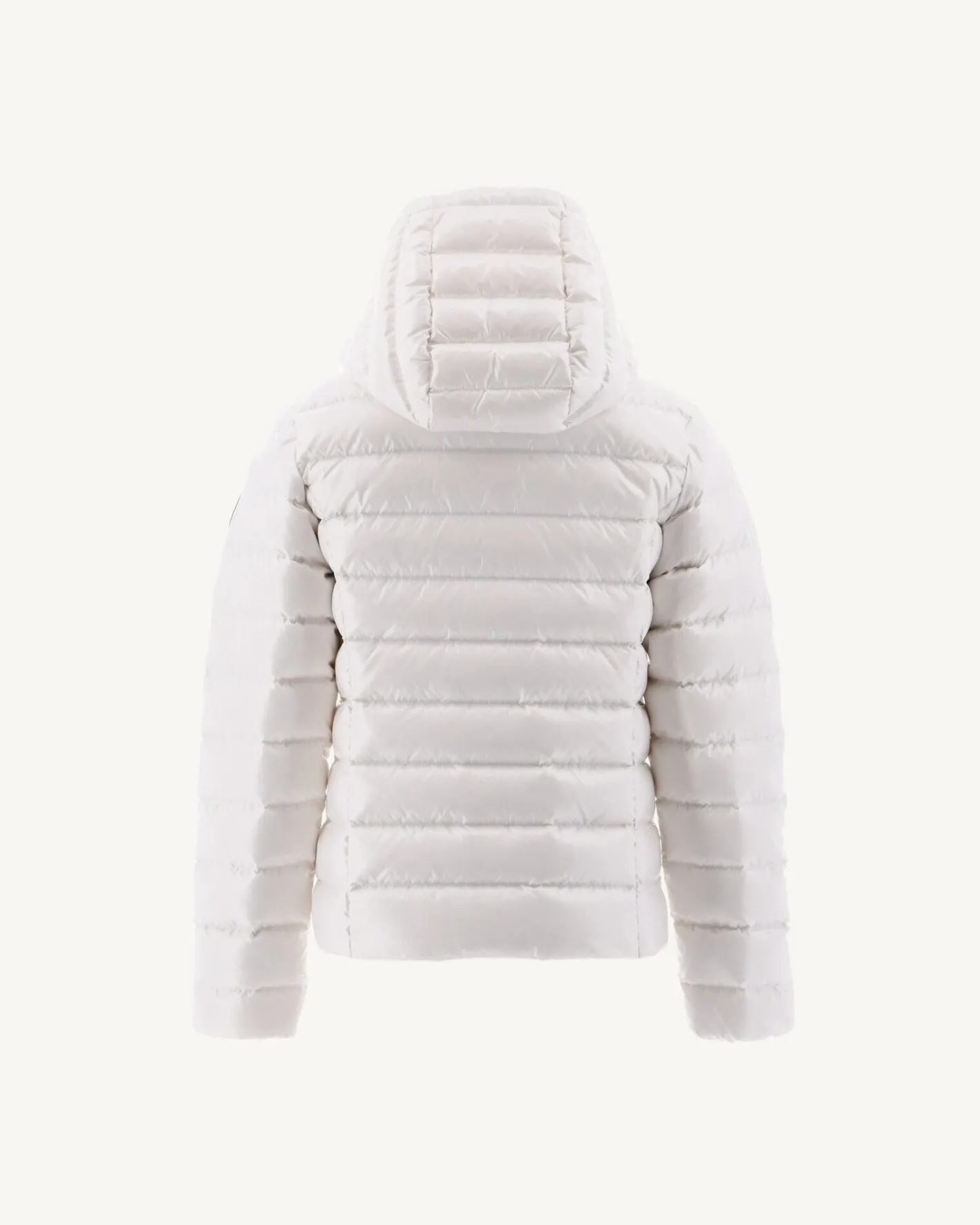 Donzen Jassen-JOTT Doudoune Laquee A Capuche Enfant Grand Froid Blanc Opale 901 Blanc