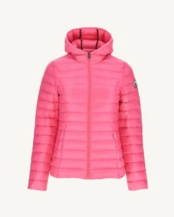 Donzen Jassen & Jacks-JOTT Doudoune Legere A Capuche Rose Cloe 453 Rose