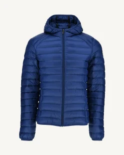 Donzen Jassen & Jacks-JOTT Doudoune Legere A Capuche Dark Denim Nico 195 Dark Denim