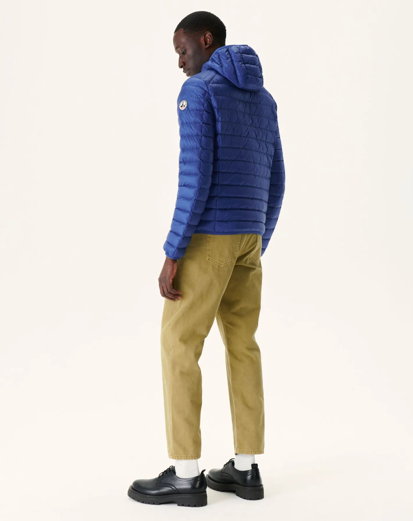 Donzen Jassen & Jacks-JOTT Doudoune Legere A Capuche Dark Denim Nico 195 Dark Denim