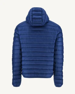 Donzen Jassen & Jacks-JOTT Doudoune Legere A Capuche Dark Denim Nico 195 Dark Denim