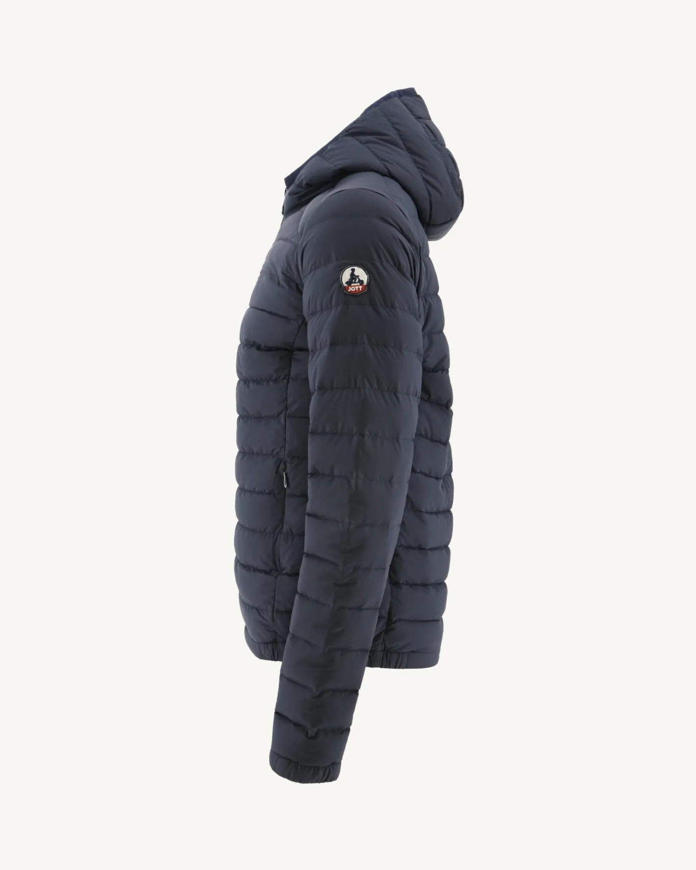 Donzen Jassen & Jacks-JOTT Doudoune Legere A Capuche Marine Lenny 104 Marine