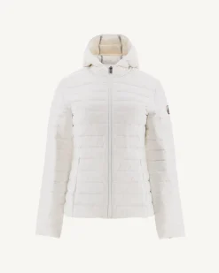 Donzen Jassen & Jacks-JOTT Doudoune Legere A Capuche Blanc Cloe 901 Blanc