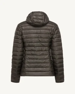 Donzen Jassen & Jacks-JOTT Doudoune Legere A Capuche Plomb Cloe 509 Plomb