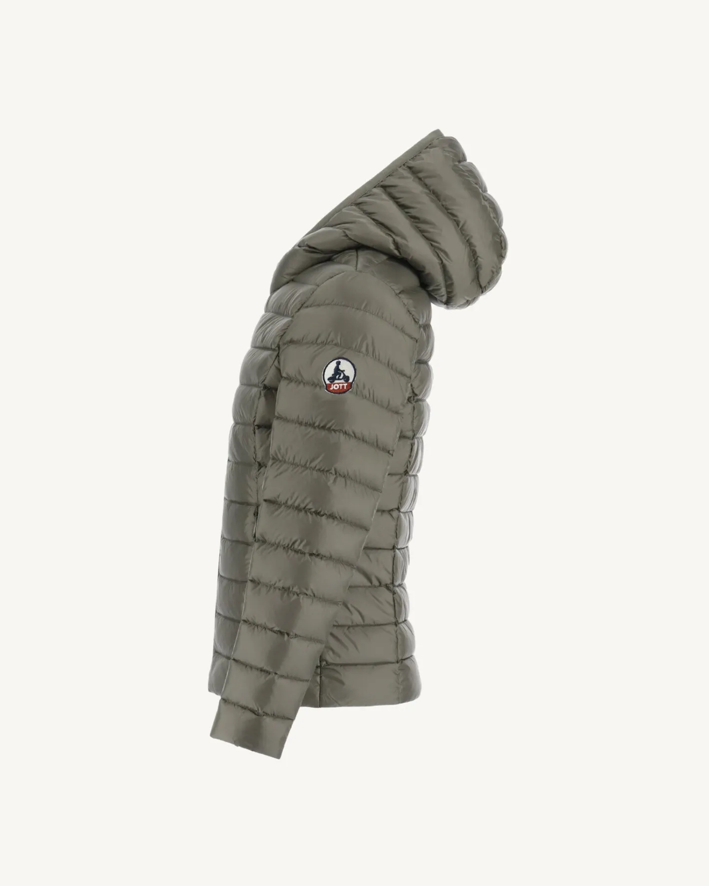 Donzen Jassen-JOTT Doudoune Legere A Capuche Enfant Army Carla 255 Army