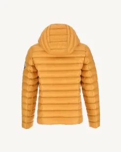 Donzen Jassen-JOTT Doudoune Legere A Capuche Enfant Moutarde Carla 621 Moutarde