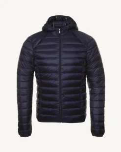 Donzen Jassen & Jacks-JOTT Doudoune Legere A Capuche Bleu Nuit Nico 113 Bleu Nuit