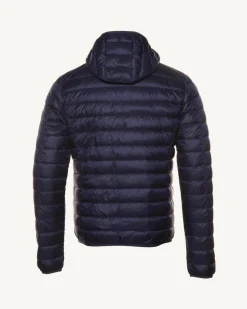 Donzen Jassen & Jacks-JOTT Doudoune Legere A Capuche Bleu Nuit Nico 113 Bleu Nuit
