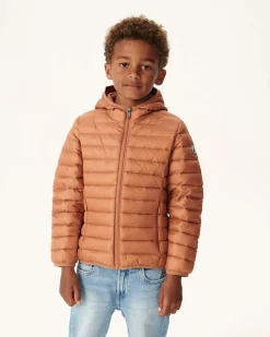 Donzen Jassen-JOTT Doudoune Legere A Capuche Enfant Camel Hugo 839 Camel