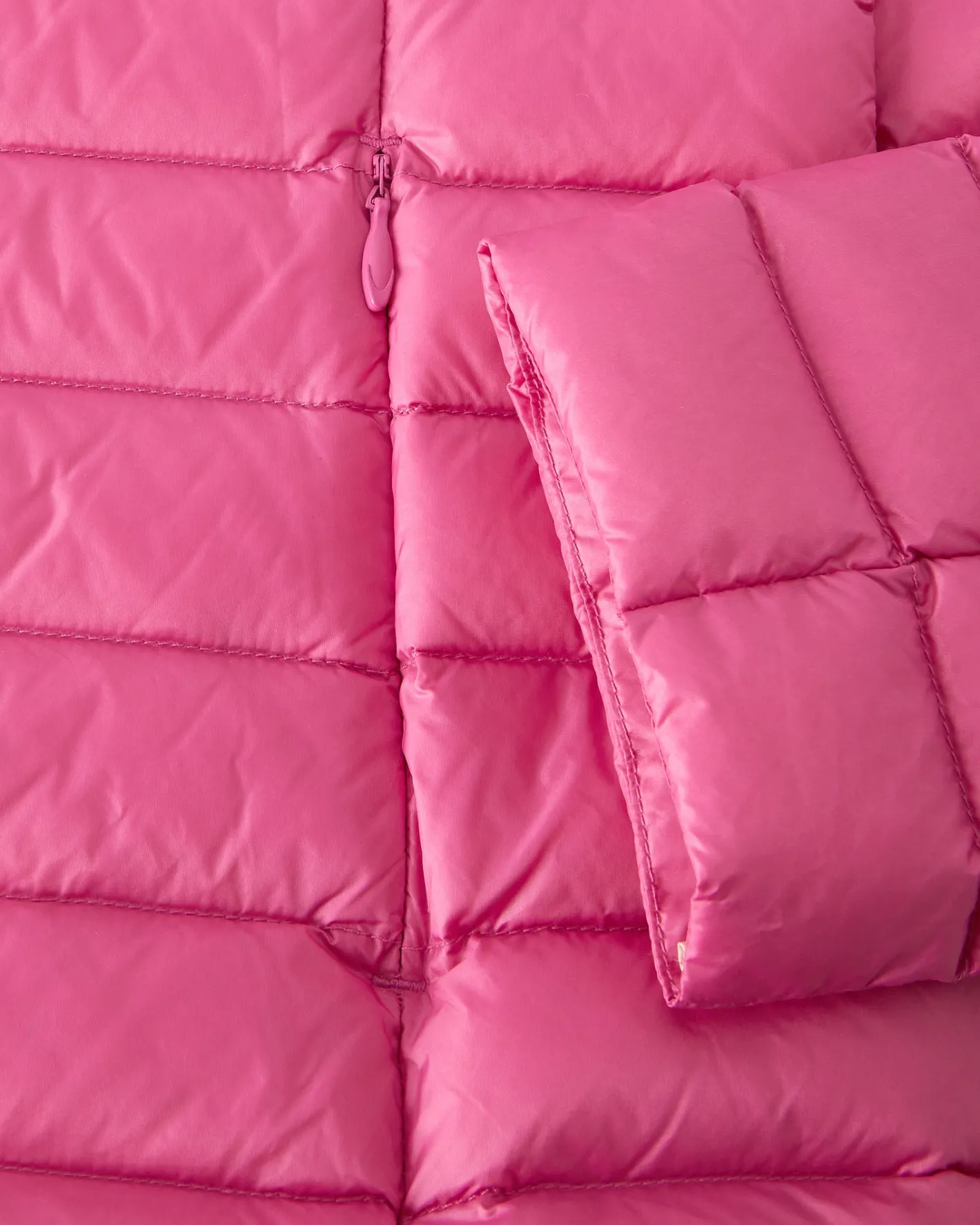 Donzen Jassen & Jacks-JOTT Doudoune Legere A Capuche Rose Intense Cloe 457 Wild Rose
