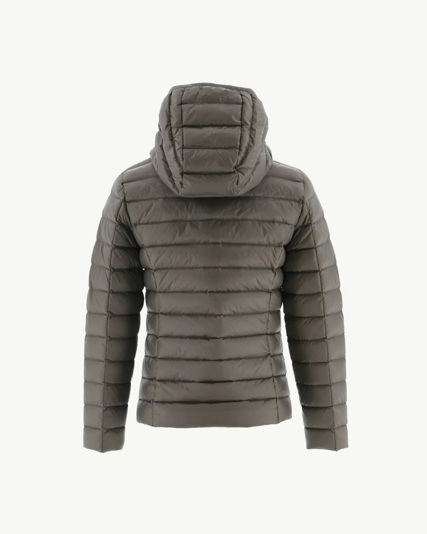 Donzen Jassen-JOTT Doudoune Legere A Capuche Enfant Taupe Carla 808 Taupe