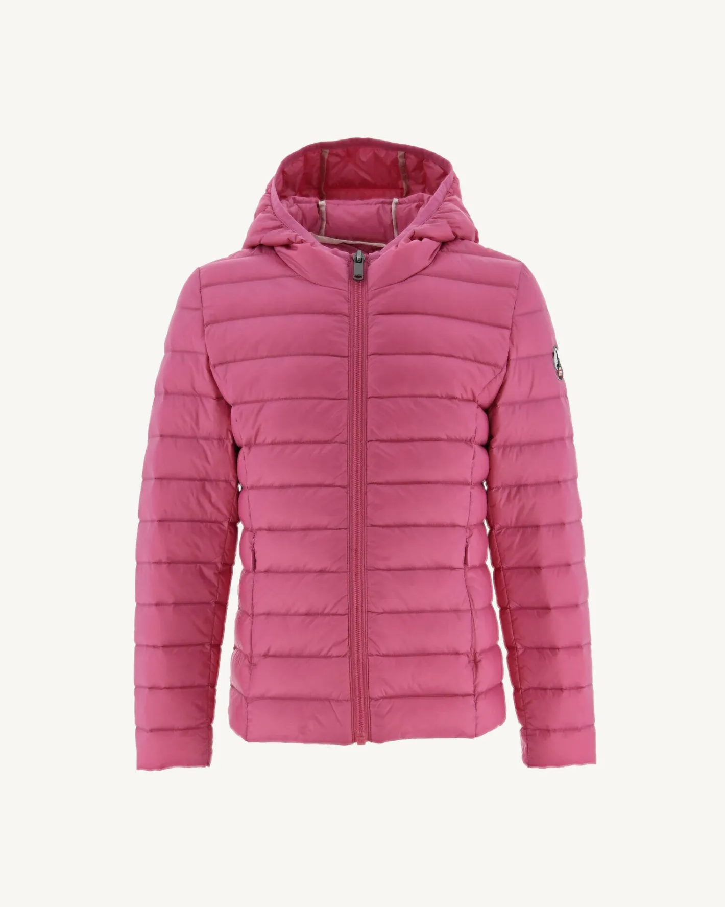 Donzen Jassen-JOTT Doudoune Legere A Capuche Enfant Rose Intense Carla 457 Wild Rose