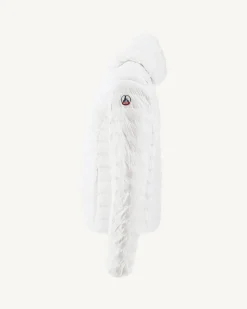Donzen Jassen & Jacks-JOTT Doudoune Legere A Capuche Blanc Nico 901 Blanc