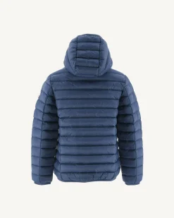 Donzen Jassen-JOTT Doudoune Legere A Capuche Enfant Bleu Jeans Hugo 140 Blue Jeans