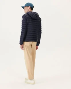 Donzen Jassen & Jacks-JOTT Doudoune Legere A Capuche Marine Nico 104 Marine