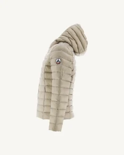 Donzen Jassen-JOTT Doudoune Legere A Capuche Enfant Beige Carla 804 Beige