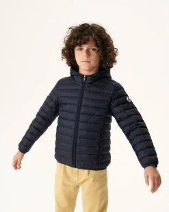 Donzen Jassen-JOTT Doudoune Legere A Capuche Enfant Marine Hugo 104 Marine