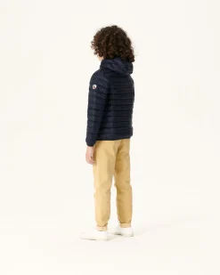 Donzen Jassen-JOTT Doudoune Legere A Capuche Enfant Marine Hugo 104 Marine