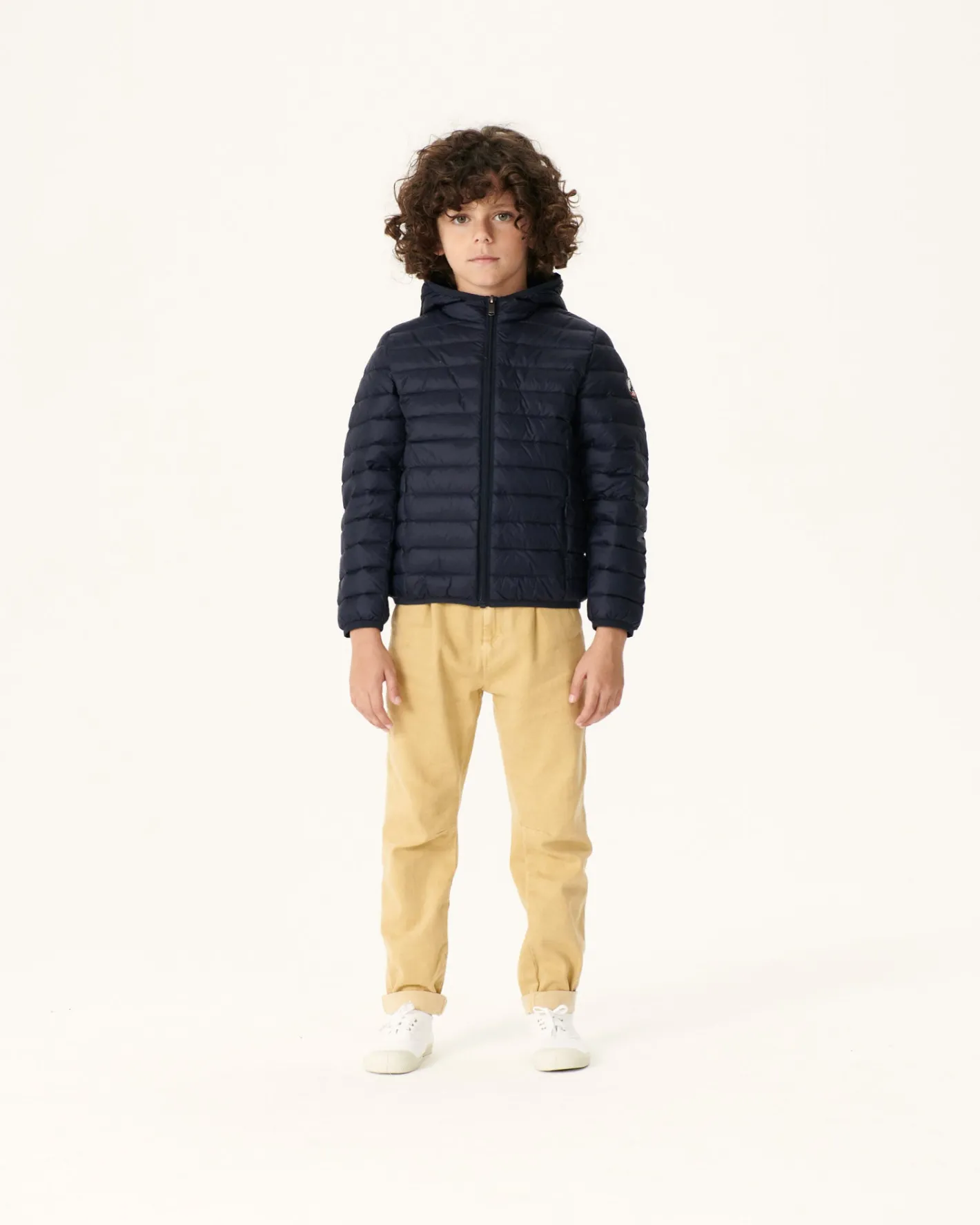 Donzen Jassen-JOTT Doudoune Legere A Capuche Enfant Marine Hugo 104 Marine