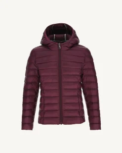 Donzen Jassen-JOTT Doudoune Legere A Capuche Enfant Aubergine Carla 461 Aubergine