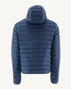 Donzen Jassen & Jacks-JOTT Doudoune Legere A Capuche Bleu Jeans Nico 140 Blue Jeans