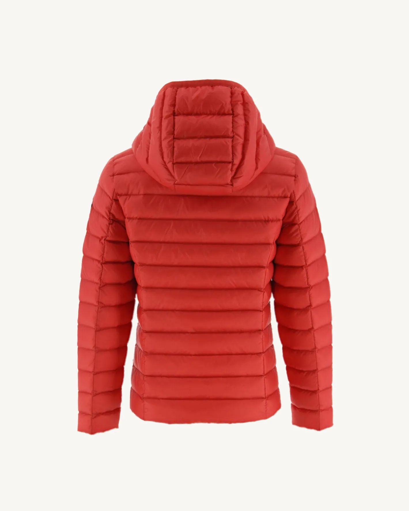 Donzen Jassen-JOTT Doudoune Legere A Capuche Enfant Rouge Vif Carla 318 Fire Red