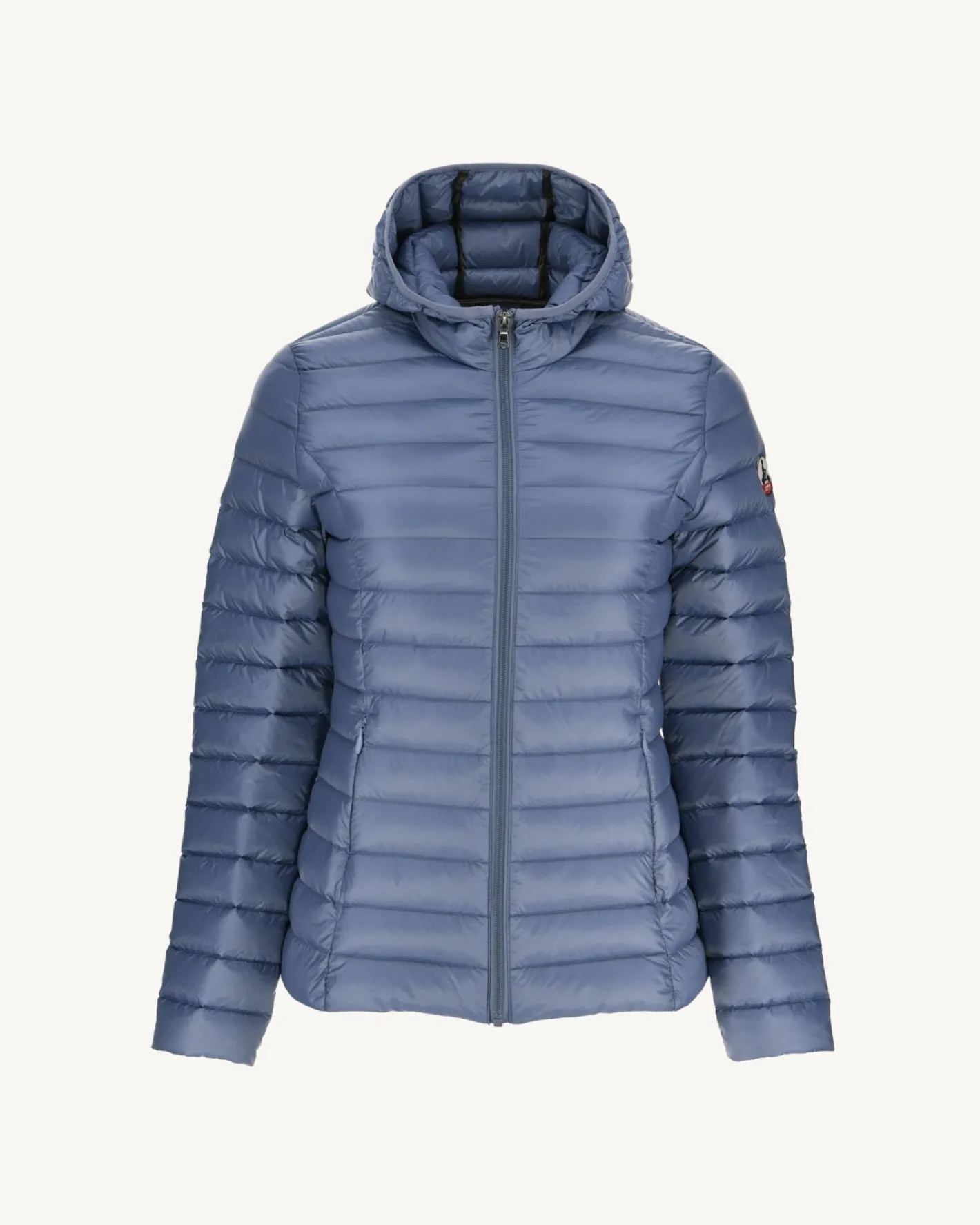 Donzen Jassen & Jacks-JOTT Doudoune Legere A Capuche Bleu Delave Cloe 182 Bleu Delave