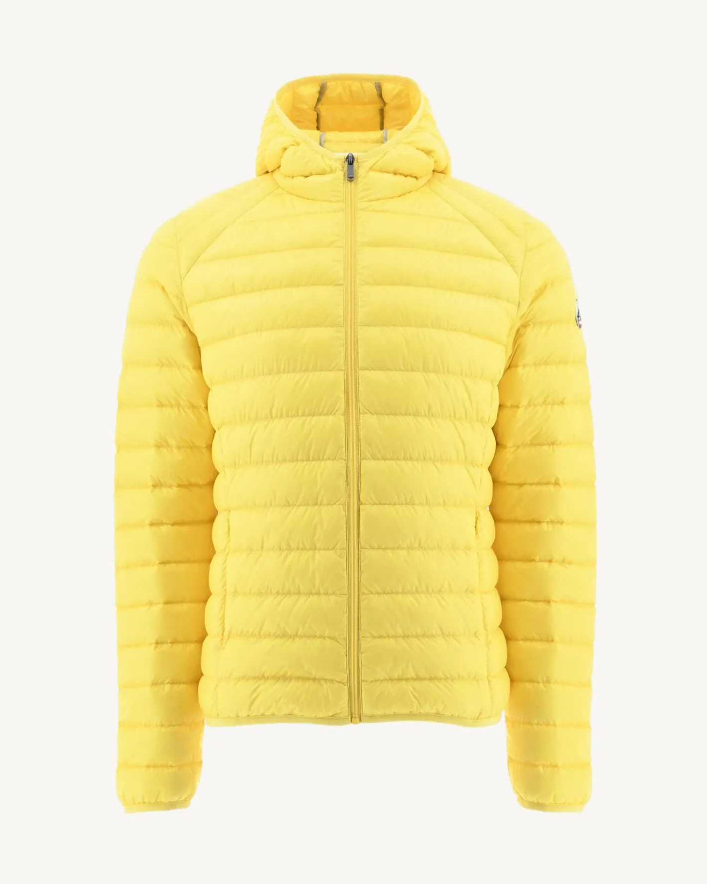 Donzen Jassen & Jacks-JOTT Doudoune Legere A Capuche Jaune Clair Nico 627 Soft Yellow