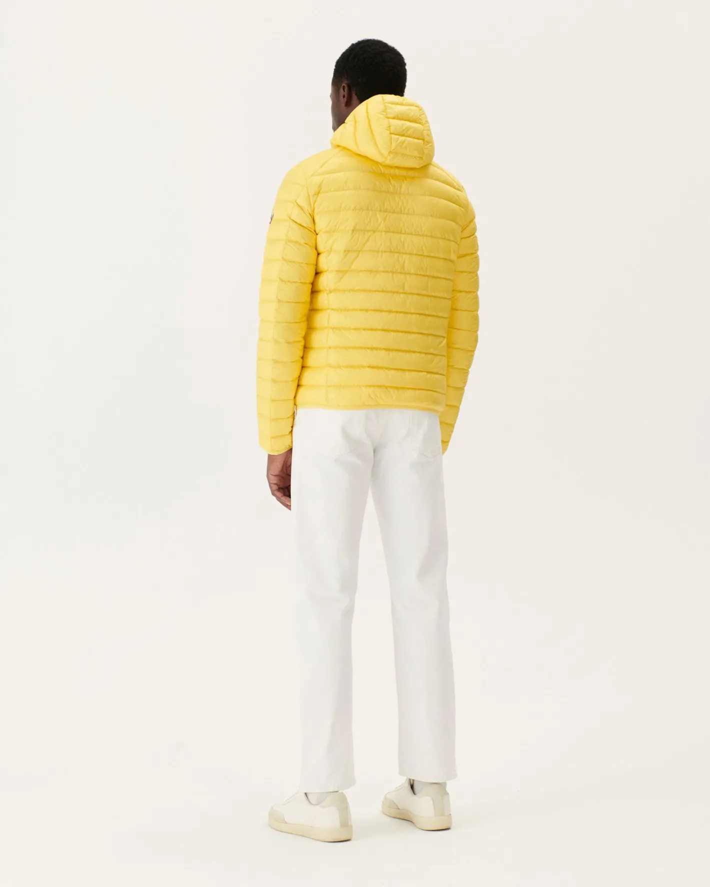 Donzen Jassen & Jacks-JOTT Doudoune Legere A Capuche Jaune Clair Nico 627 Soft Yellow