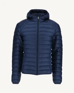 Donzen Jassen & Jacks-JOTT Doudoune Legere A Capuche Bleu Abysse Nico 124 Bleu Abysse