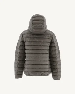 Donzen Jassen-JOTT Doudoune Legere A Capuche Enfant Taupe Hugo 808 Taupe