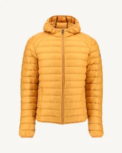 Donzen Jassen & Jacks-JOTT Doudoune Legere A Capuche Moutarde Nico 621 Moutarde