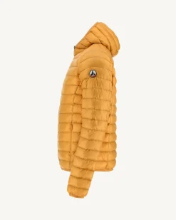 Donzen Jassen & Jacks-JOTT Doudoune Legere A Capuche Moutarde Nico 621 Moutarde