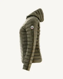 Donzen Jassen & Jacks-JOTT Doudoune Legere A Capuche Army Cloe 255 Army