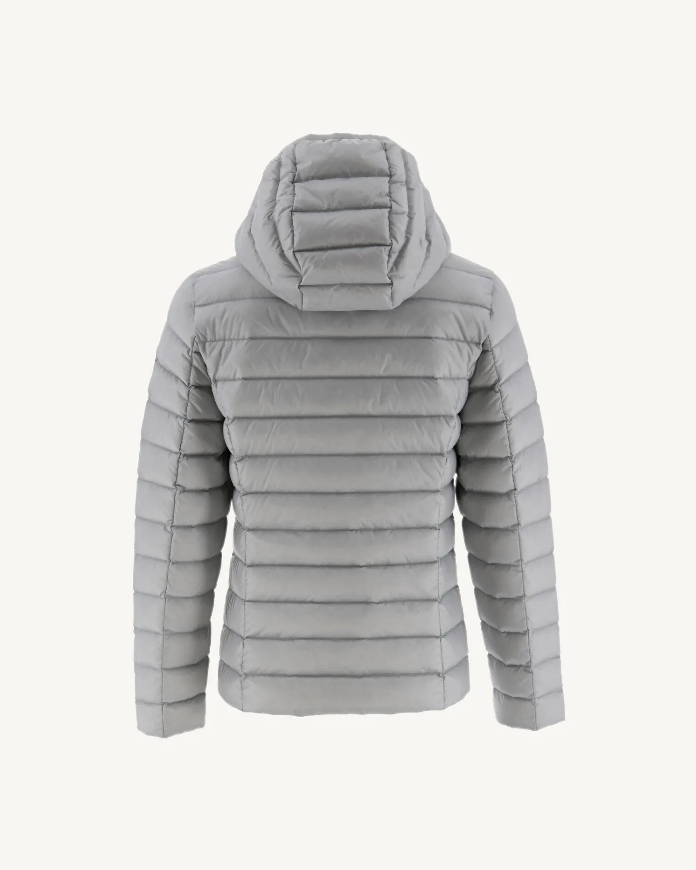 Donzen Jassen-JOTT Doudoune Legere A Capuche Enfant Gris Clair Carla 532 Soft Grey