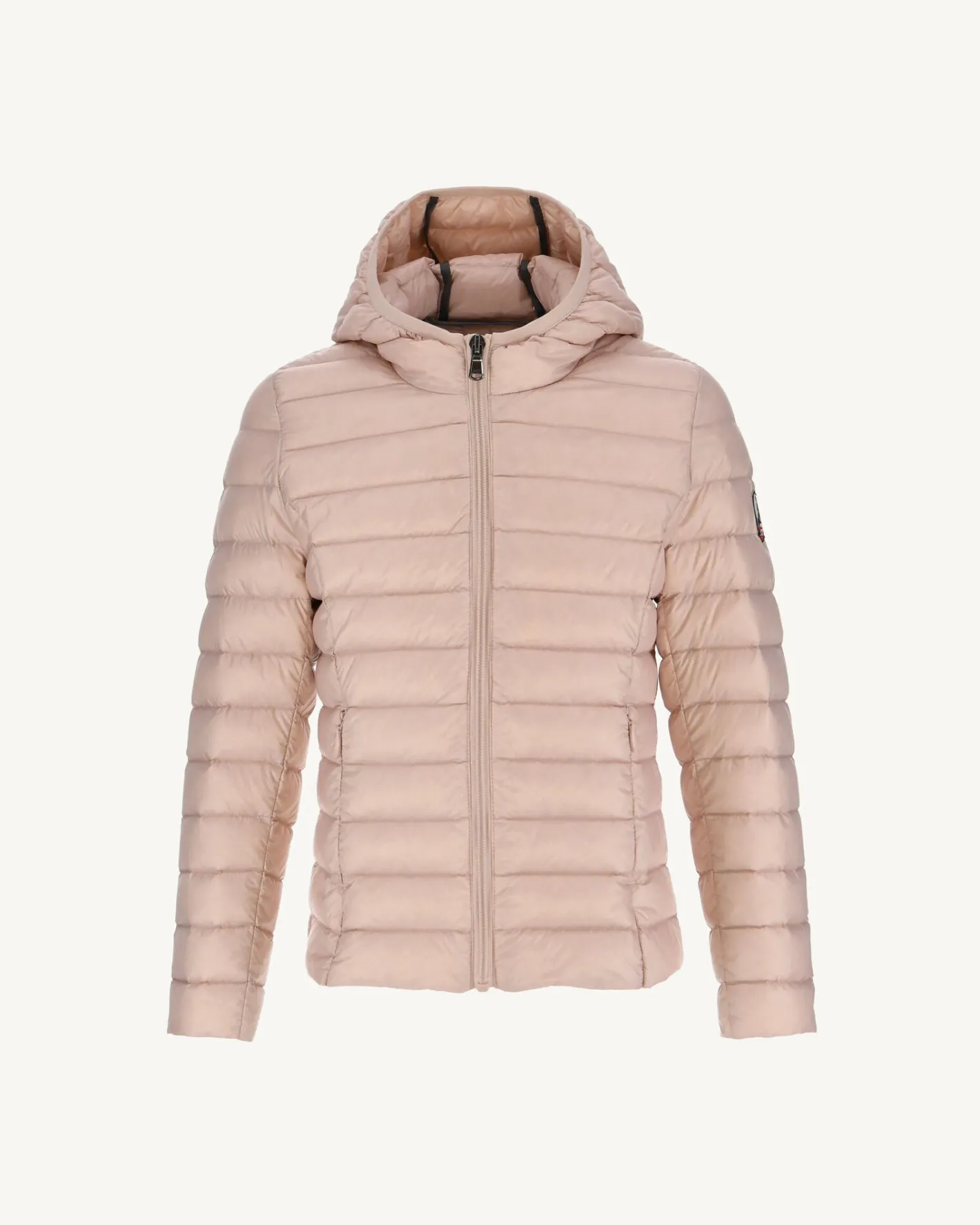 Donzen Jassen-JOTT Doudoune Legere A Capuche Enfant Rose Pale Carla 471 Rose Pale
