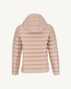 Donzen Jassen-JOTT Doudoune Legere A Capuche Enfant Rose Pale Carla 471 Rose Pale