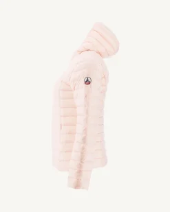 Donzen Jassen & Jacks-JOTT Doudoune Legere A Capuche Rose Clair Cloe 463 Soft Pink
