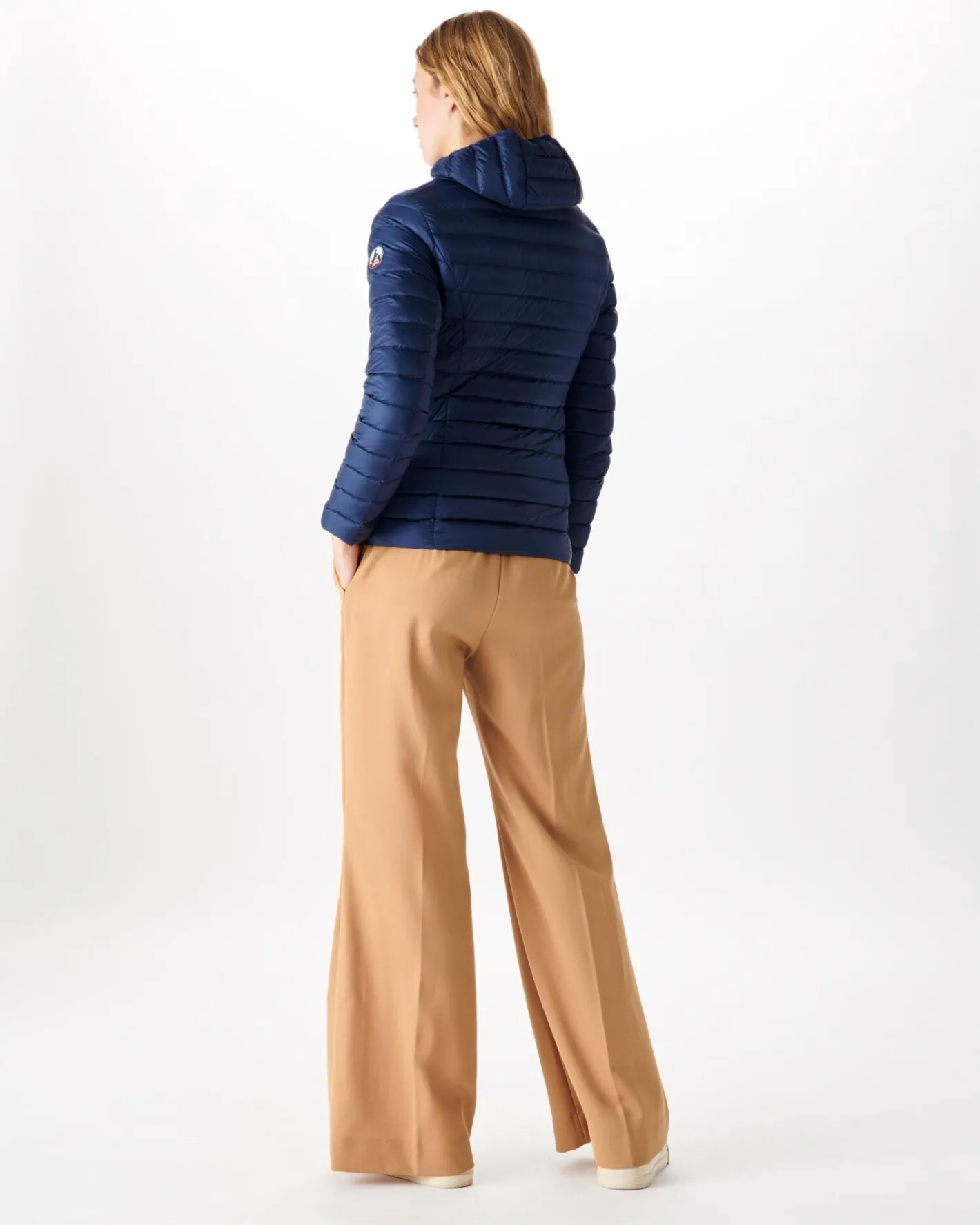 Donzen Jassen & Jacks-JOTT Doudoune Legere A Capuche Bleu Abysse Cloe 124 Bleu Abysse